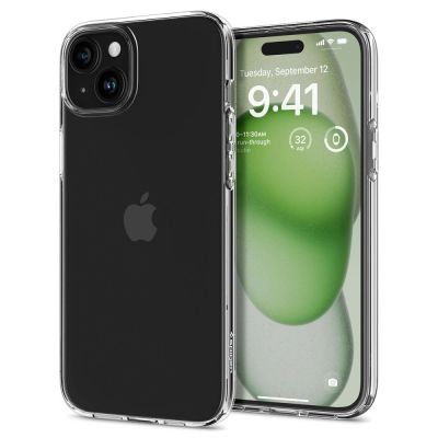 Spigen Liquid Crystal Hülle für iPhone 15 Plus – transparent