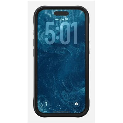 5. Nomad Robuste Lederhülle für 16 cm (6,3") Mobiltelefone, Schwarz