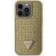 3. Guess GUHCP14LHDGTPD iPhone 14 Pro 6,1" Gold/Gold Hardcase Strass Dreieck