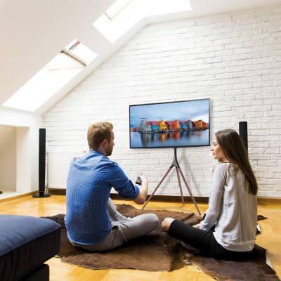 20. TECHLY STIV-BODENSTÄNDER FÜR LED-/LCD-TV 45-65 CA
