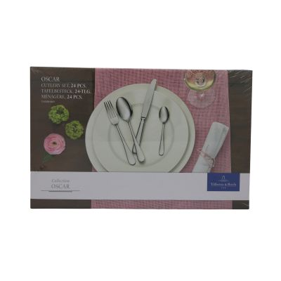 Villeroy & Boch 1263399037 24-teiliges Besteckset, Edelstahl