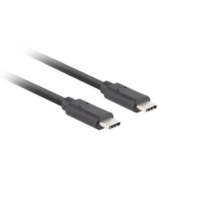3. LANBERG KABEL USB-C M/M 3.2 GEN2 0,5M 10GB/S PD100W CA-CMCM-32CU-0005-BK