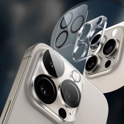 3. Tech-Protect Cam Fit+ Kameraabdeckung für iPhone 16 / 16 Plus - Transparent