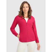 Damen-Slim-Fleecejacke mit Kapuze 4F 4FRAW25TFLEF495-53S