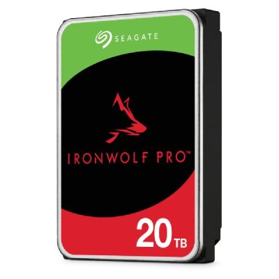 10. Seagate IronWolf Pro HDD (20 TB; 256 MB; 3,5"; SATA)