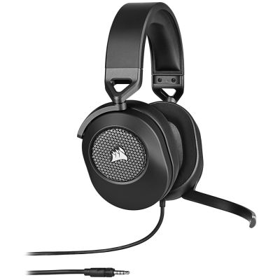6. Corsair HS65 SURROUND Kabelgebundenes Handheld-Gaming-Headset Carbon