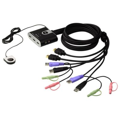 3. ATEN CS692-AT KVM-Switch Schwarz