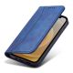 6. Magnet Fancy Case Hülle für iPhone 12 Pro Max Tasche Kartenetui Kartenständer Blau