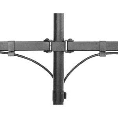 7. MACLEAN Tischhalterung für 2 LCD-Monitore MC-884