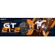 8. Gravity GT21-2 Smartwatch + oranges Silikonarmband