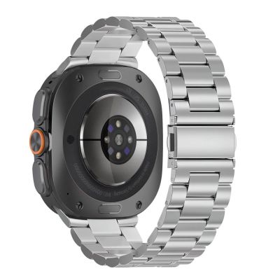2. Tech-Protect Edelstahlarmband für Samsung Galaxy Watch Ultra 47 mm – Silber