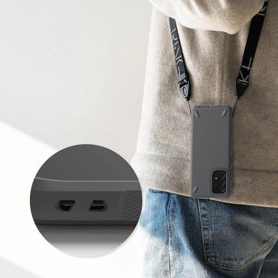 7. Ringke Onyx Strapazierfähiges TPU Cover für Samsung Galaxy A72 4G grau (OXSG0038)