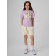 4. Mädchen-T-Shirt mit Aufdruck, regulär, Größe 4F 4FJRAW26TTSHF4326-052S