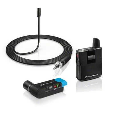 Sennheiser AVX-ME2 SET – Digitales Drahtlos-Set mit Ansteckmikrofon und Miniatursender, vollautomatisch