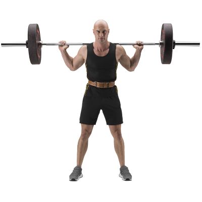 3. PA3998 BRAUN GRÖSSE M HMS KRAFTTRAININGSGÜRTEL