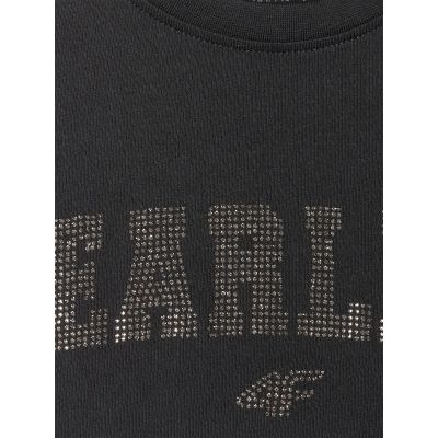 7. Locker geschnittenes Mädchen-T-Shirt mit Aufdruck 4F 4FJRSS26TTSHF3453-20S