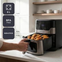 Black+Decker BXAF8001E 1700W fettfreie Fritteuse | 8 Jahre alt
