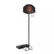 2. Basketballset Spalding Highlight 44" – mobiler Basketballkorb für den Garten – 5B1044CN
