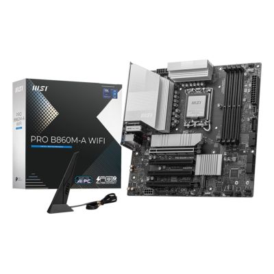 MSI PRO B860M-A WIFI Mainboard Intel B860 LGA 1851 (Sockel V1) Micro-ATX
