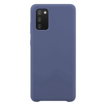 Silicone Case Flexibel Gummi Handyhülle Silikon Schutzhülle für Samsung Galaxy A03s blau