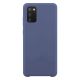 Silicone Case Flexibel Gummi Handyhülle Silikon Schutzhülle für Samsung Galaxy A03s blau