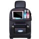 2. Autositz Organizer Sitzschoner Sitzbezug Ablage Mini Autotisch schwarz