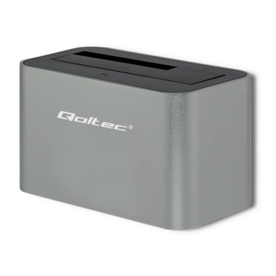 3. QOLTEC HDD/SSD-Dockingstation | 2,5"/3,5" SATA | USB 3.0