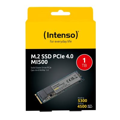 4. Intenso SSD 1 TB M.2 PCI Express 4.0 NVMe