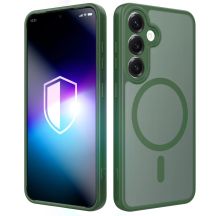 3mk Misty MagCase für Samsung Galaxy S25 - grün