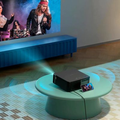 2. Yaber K2s LCD FullHD 1080p Multimedia-Projektor mit JBL-Lautsprechern - Schwarz