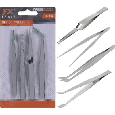 2. Pinzettenset 4-teilig FX Tools