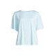 CASALL Damen Laser Mesh T-Shirt Blau