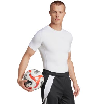 6. Herren adidas Techfit Kurzarm-T-Shirt weiß JP4675