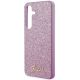 6. Guess Glitter Script Hülle für Samsung Galaxy S24+ - Lila