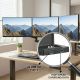 7. Maclean MC-811 Tischhalterung für 3 Monitore (Desktop; 17" - 27"; max. 20 kg)