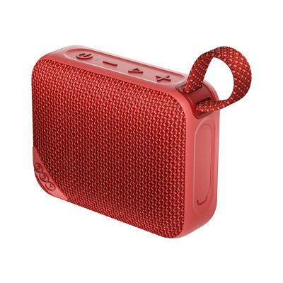 QCY SP2 IP67 Bluetooth-Lautsprecher mit RGB-Hintergrundbeleuchtung und Stereomodus – Rot