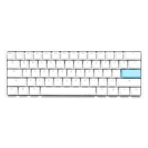 Ducky DKON2061ST Gaming-Tastatur USB QWERTY Amerikanische Internationale Weiß