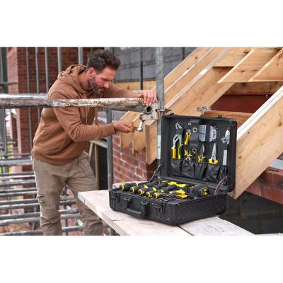 6. Stanley STMT98109-1 Satz Schraubenschlüssel und Werkzeuge 142-teilig.