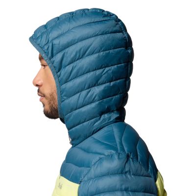 4. Columbia Powder Pass Kapuzenjacke 2134131461 Blau L