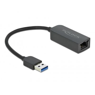 DeLOCK Adapter USB Typ-A Stecker auf 2,5 Gigabit LAN kompakt