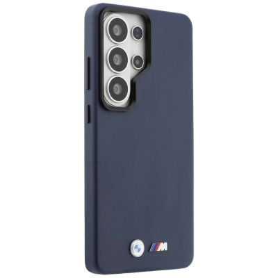 4. BMW M Metal Logo MagSafe Hülle für Samsung Galaxy S26 Ultra – Marineblau