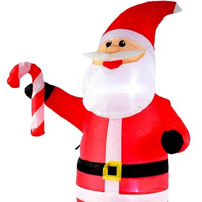 3. AUFBLASBARER, SELBSTAUFBLASENDER WEIHNACHTSMANN 150 CM LED