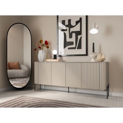 3. VERA Kommode 190x40x80 Kaschmir matt