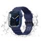 3. Armband Triple Protection für Apple Watch 38 / 40 / 41 mm Armband - Marineblau