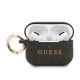 Guess Ring Silikonhülle für AirPods Pro – Schwarz und Gold