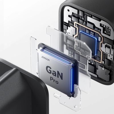 11. Joyroom JR-TO1 GaN 45 USB-C Lightning USB-A Wandladegerät – Schwarz