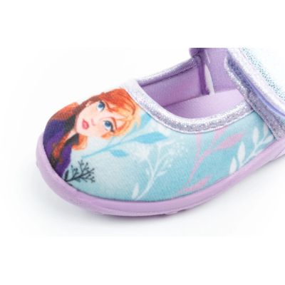 6. Leomil Frozen Kinderschuhe Ballerina Hausschuhe Hausschuhe mit Klettverschluss