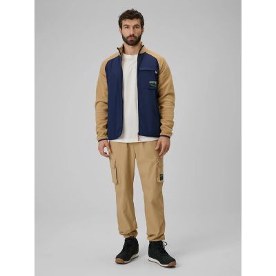 3. Fleecejacke mit Stehkragen, Herren, Größe 4F 4FRAW25TFLEM446-83S