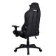 5. Arozzi Torretta Soft Fabric | Gaming-Stuhl | Metall/verstärktes Nylon | Rein Schwarz