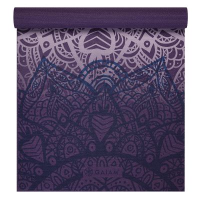 5. Gaiam Lila Gitter Yogamatte 4 mm 64747